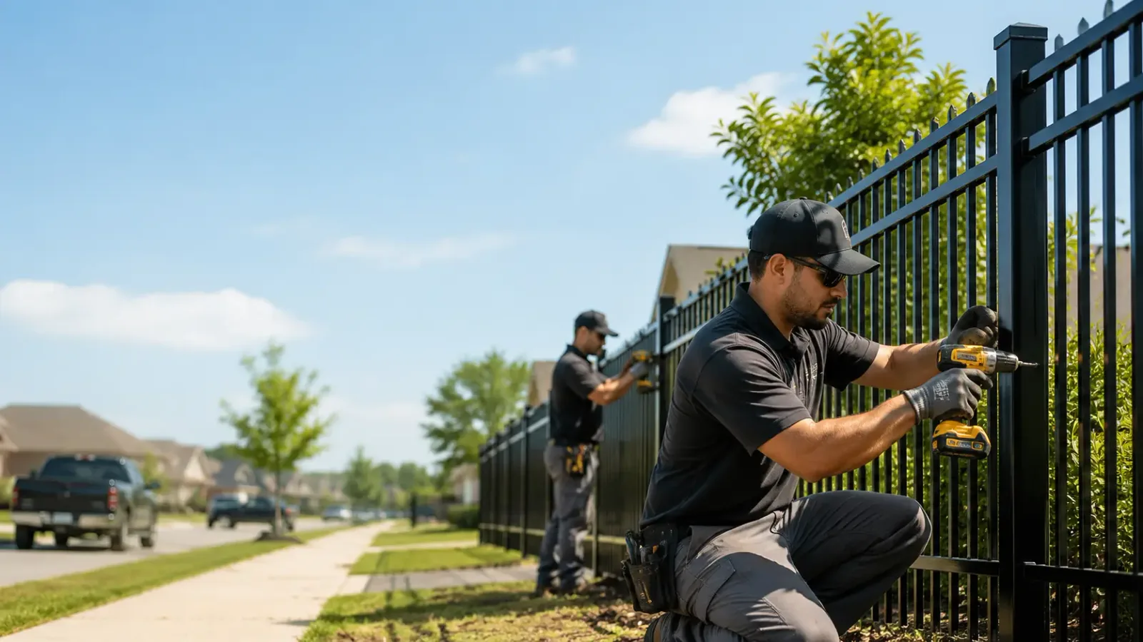 Metal Fence Installation in Robertsdale, AL